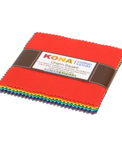 5 Kona Cotton Fabric Shapes 42pc