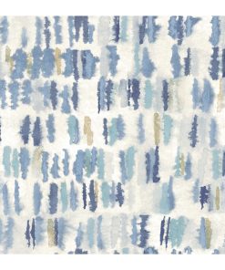 Tamara Day Watercolor Blue Peel   Stick Wallpaper By Roommates
