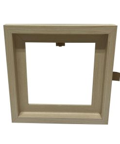 8 x 8 Natural Canvas Float Frame by Place   Time
