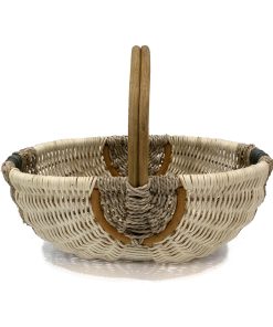 16 x 10 Seagrass   Rattan Basket With Handle by Place   Time