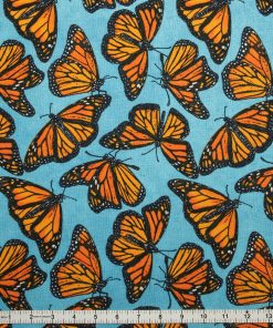 Monarchs Super Snuggle Flannel Fabric