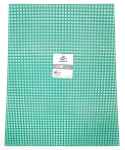 10.5 x 13.5 Green 7 Plastic Mesh Canvas Embroidery by Big Twist