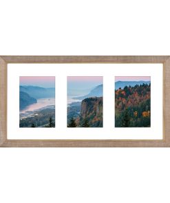 5 x 7 Chattered Wood 3 Photo Collage Frame by Hudson 43