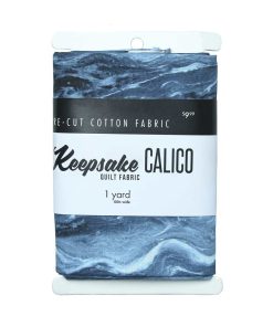 1yd Precut Blue Wave Flow Quilt Cotton Fabric by Keepsake Calico