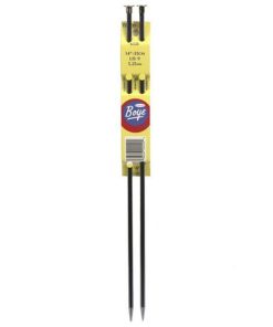 Boye 14 Size 9 Single Point Aluminum Knitting Needle Set
