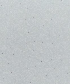 Bunny White Easter Cotton Fabric