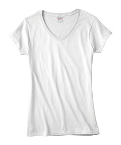 Gildan Ladies V Neck T-Shirt