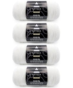 Arteza Premium 359yds Worsted Acrylic Yarn 4 Bundle