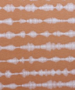 Orange Linear Tie Dye Super Snuggle Flannel Fabric