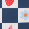 Blue Check Blizzard Fleece Fabric