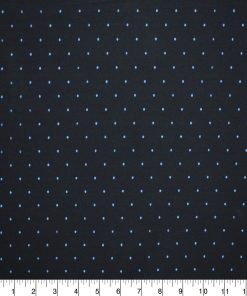 Dots on Navy Quilt Cotton Fabric by Quilter s Showcase