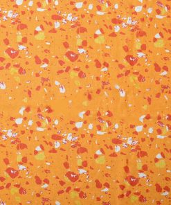 Orange Tonal Fruit Salad Terrazzo Quilt Cotton Fabric by Keepsake Calico
