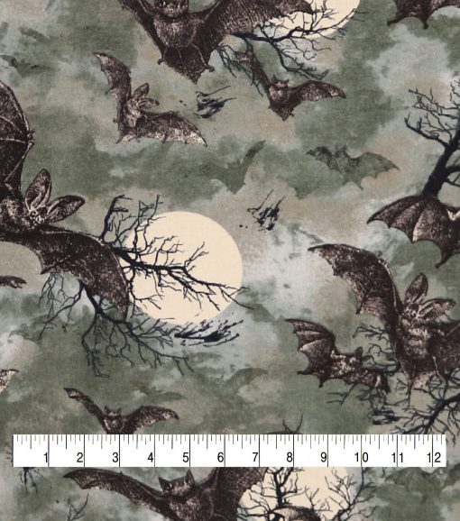 Bats Super Snuggle Flannel Fabric - Image 3