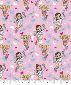 Butterbean Sparkle Magic Cotton Fabric