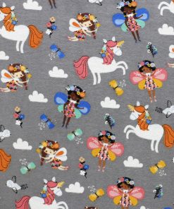 Floral Crown Fairies Super Snuggle Flannel Fabric