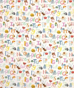 ABC Animals Super Snuggle Flannel Fabric