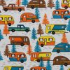 Campers   Trucks Super Snuggle Flannel Fabric
