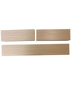 24   12 Light Wood Basic Wall Shelf Set 3pc by Place   Time