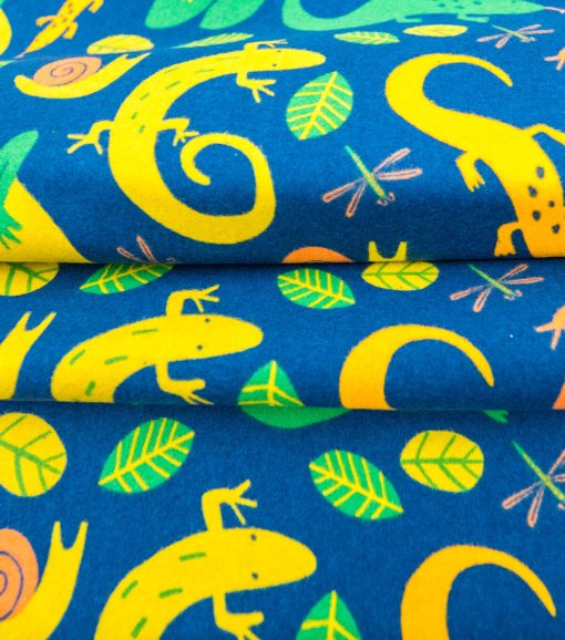 POP! Reptiles Super Snuggle Flannel Fabric - Image 4