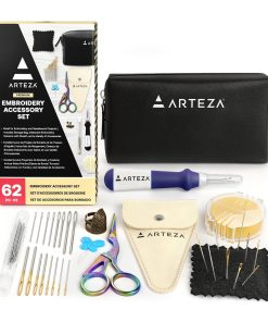 Arteza 62pc Embroidery Accessory Kit - 1