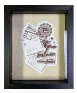 16 x 20 Black Front Loading Shadow Box by Place   Time