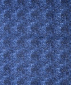 Blue Scalloped Tiles Quilt Cotton Fabric by Keepsake Calico