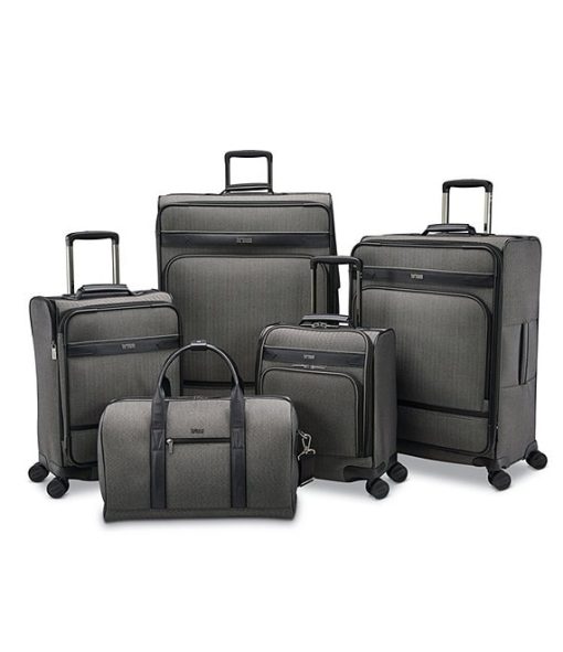 Herringbone Deluxe Medium Spinner Suitcase - Image 5