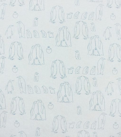 Penguins Super Snuggle Flannel Fabric