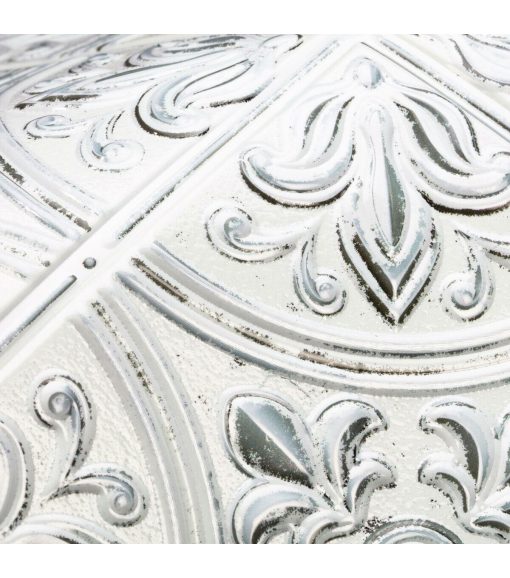 White Tin Peel   Stick Tile Backsplash - Image 5