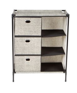 Simplify 24 Black 6 Grid Storage Organizer