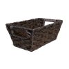 11 Dark Brown Wicker Basket