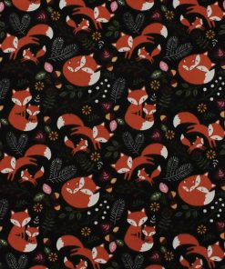 Sweet Foxes Super Snuggle Flannel Fabric
