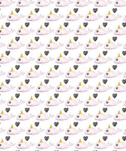 St. Jude Unicorn Whale By Alana Cotton Fabric