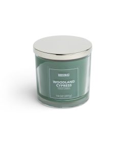 14oz Woodland Cypress Scented Jar Candle by Hudson 43