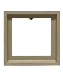 10 x 10 Natural Canvas Float Frame by Place   Time