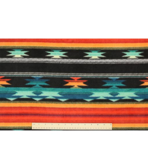 Luxe Fleece Fabric Aztec - Image 4