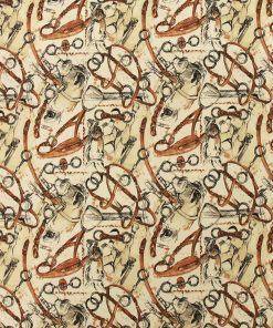 Horse Icons Super Snuggle Flannel Fabric