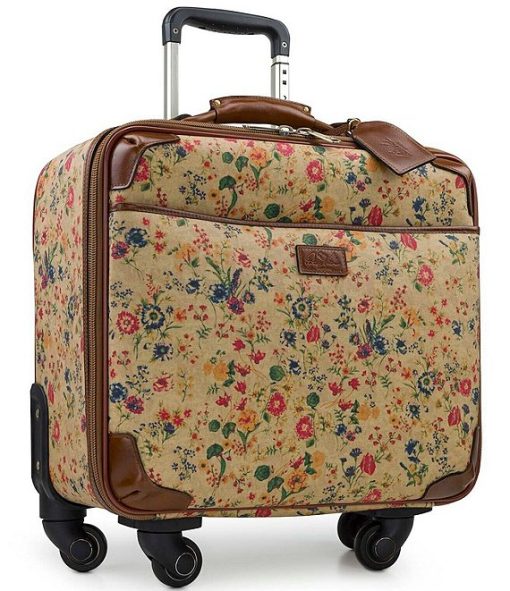 Prairie Rose Print 18 Wheeled Spinner - Image 4