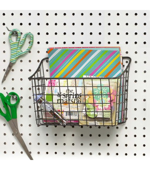 Spectrum Medium Pegboard   Wall Mount Basket - Image 4