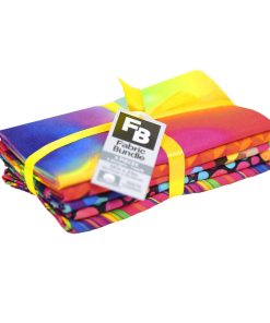 18 x 21 Bright 1 Cotton Fabric Quarters 5ct by Keepsake Calico