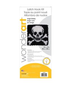 Wonderart Latch Hook Kit 12X12 Aargh Matey