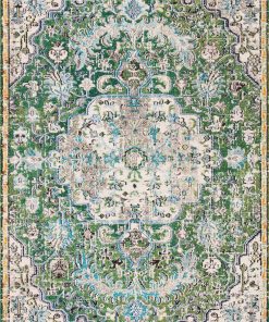 Safavieh Madison 447 Green / Turquoise 4  X 6  Sm. Rectangle