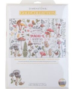 Dimensions 16 x 11 Woodland Magic Counted Cross Stitch Kit