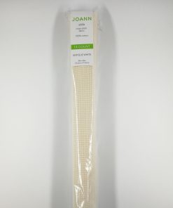 30 x 36 Antique White 14 Count Aida Cross Stitch Fabric