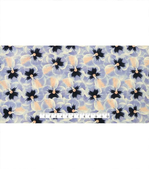 Packed Floral Flannel Fabric - Image 4