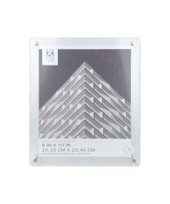 8 x 10 Acrylic Tabletop Picture Frame With Metal Legs by Place   Time