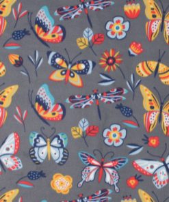 Bright Butterflies Blizzard Fleece Fabric