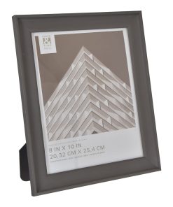 8 x 10 Traditional Black Scoop Tabletop Picture Frame by Place   Time