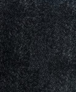 Black Textured Block Print Crosshatch Cotton Fabric by Keepsake Calico