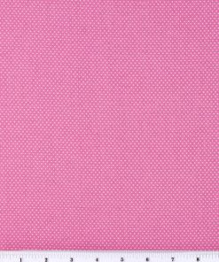 Small Dots on Pink Quilt Cotton Fabric by Keepsake Calico